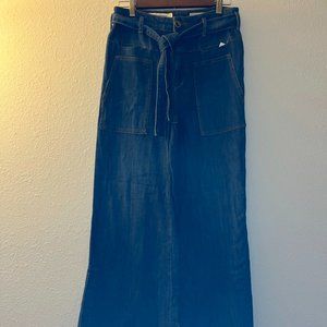 Anthropologie snap bellbottom/flare jeans